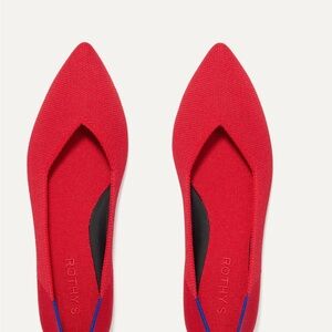 Red rothy points size 10